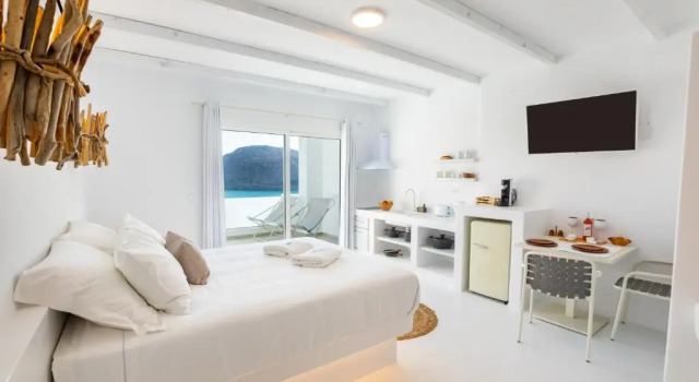 Двухместный номер Standard с балконом и с видом на море Thalasidi Luxury Suites