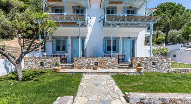 Milia Beach Apartments, Buchen Sie Ferienwohnung Panormos Pirgos