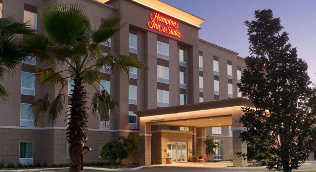Кровать в общем номере Hampton Inn & Suites - DeLand
