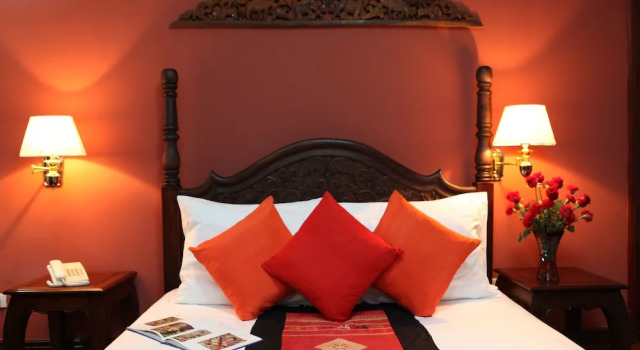 Двухместный номер Deluxe с балконом Chandara Boutique Hotel