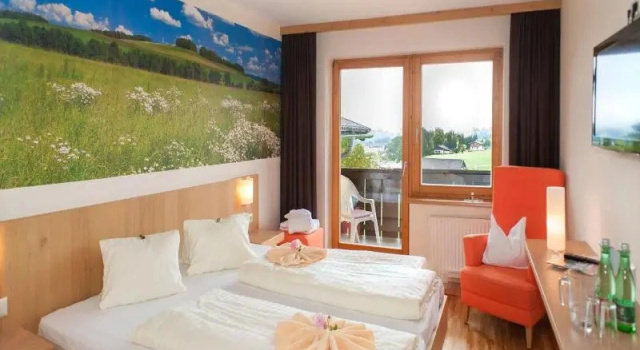 Двухместный номер Superior с балконом Almfrieden Hotel & Romantikchalet