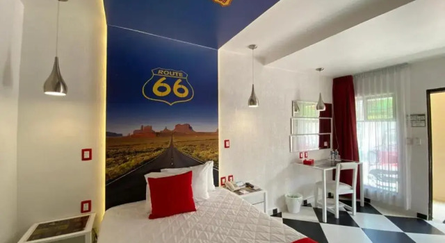 Habitación doble Estándar Hotel Medrano Temáticas and Business Rooms Aguascalientes