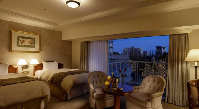 Двухместный номер Luxury с видом на сад Sendai Royal Park Hotel