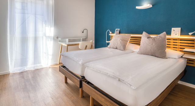 Двухместные апартаменты Standard с видом на сад Alp Art Hotel Monthey