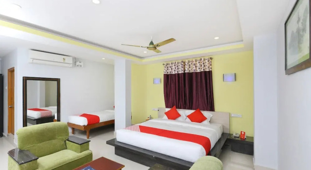 Hotel Golden Rooms By OYO Rooms, Rezervovat Hotel Hotely v Andhra Pradesh s parkováním, Parkování