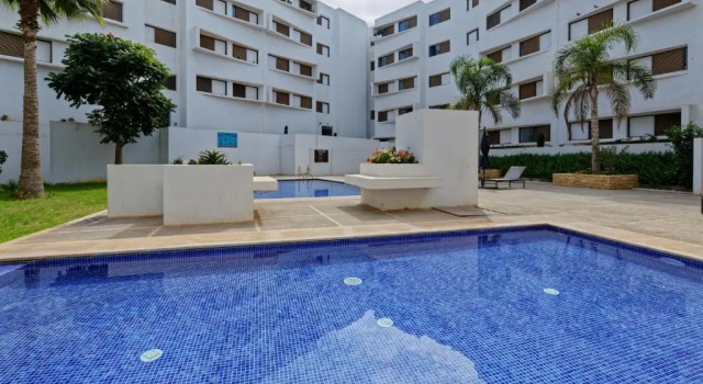 Luxury Apartment 100sqm with Pool WIFI Unlimited near Beach, Rezerwuj Apartament Hotele w Souss-Massa-Draa z basenem, Basen