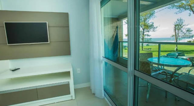 Апартаменты с балконом и с видом на море Residencial Villa Lobos