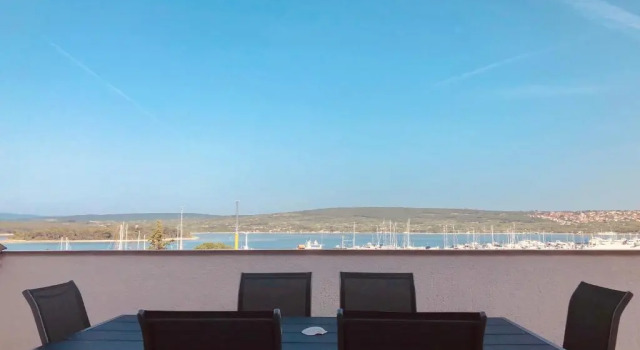Апартаменты с 2 комнатами с видом на море Family Apartments Monika - sea view - heated pool II