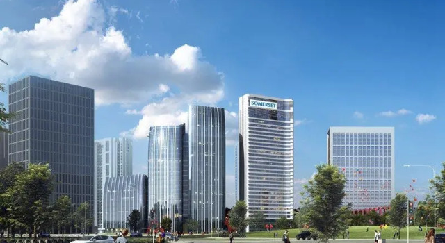 Двухместный номер Deluxe Somerset Zhongmao Changchun
