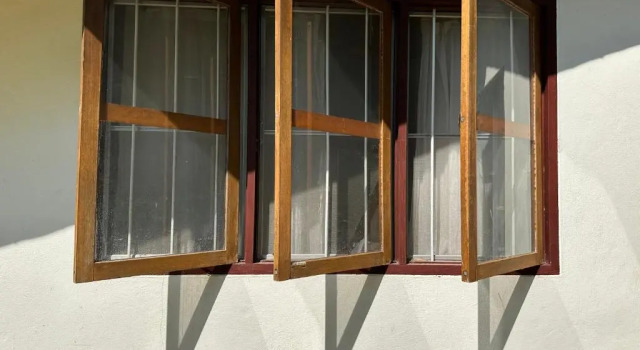 Кровать в общем номере Brown House Chiangdao