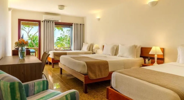 Семейный номер Standard с балконом и с видом на море Buzios Mar Hotel