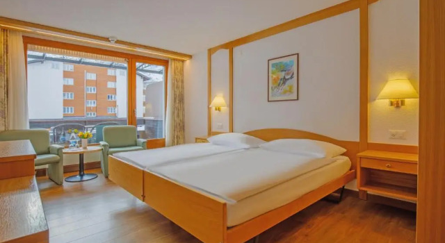 Двухместный номер Comfort с балконом и с видом на горы Hotel Alpin Superior