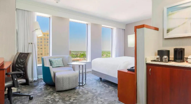 Двухместный номер Courtyard by Marriott Amarillo Downtown