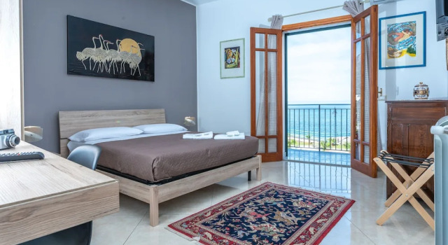 Номер Superior B&B Una Terrazza sul Golfo di Sferracavallo