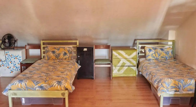 Кровать в общем номере Ljmonade Hostel
