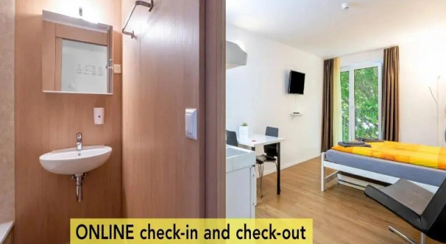 Апартаменты Superior с балконом Anstatthotel Luzern - app self-check-in