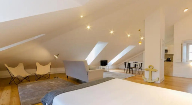 Студия Мансарда Casas da Baixa - Lighthouse Apartments