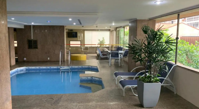 Апартаменты Deluxe Flat decorado com piscina no Leblon