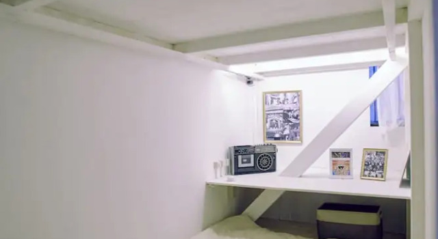 Кровать в общем номере Music Guesthouse Ikuha - Hostel