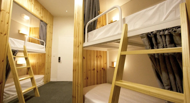 Кровать в общем номере (женский номер) BOOKHOME GyeongJu