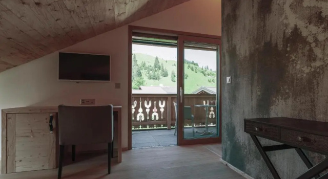 Номер Deluxe Caschu Alp Boutique Design Hotel Stoos