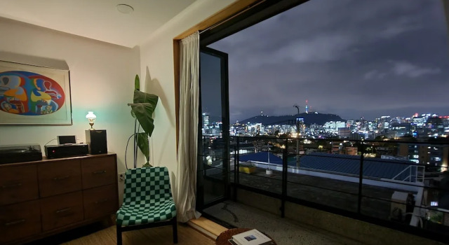 Коттедж с красивым видом из окна Naksan Balcony