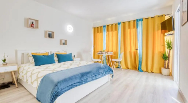 Studio cosy et lumineux Portes de Paris (5’ du métro)