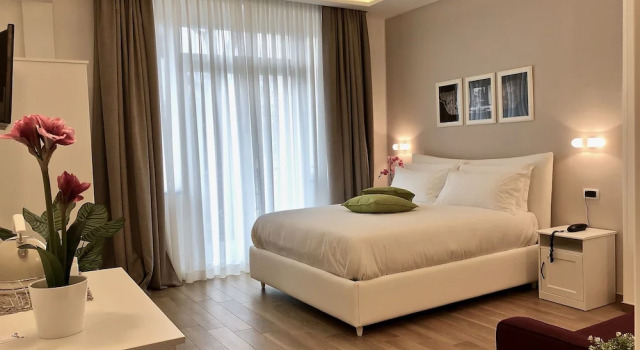 Двухместный номер Deluxe с балконом и с видом на город Residenza Madonna
