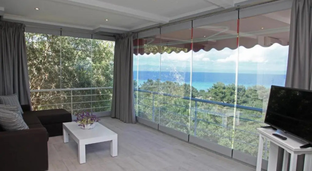Люкс Deluxe Afitos Beach Apartments