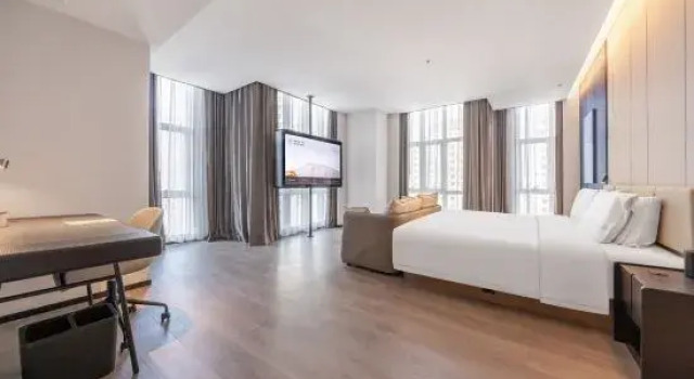 Люкс Premier Atour Hotel Tianjin Xinkaihe Subway Station