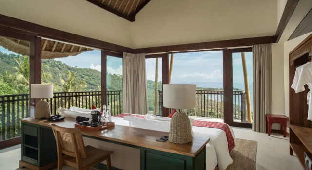 Вилла Luxury с 3 комнатами с видом на океан Kalandara Resort Lombok