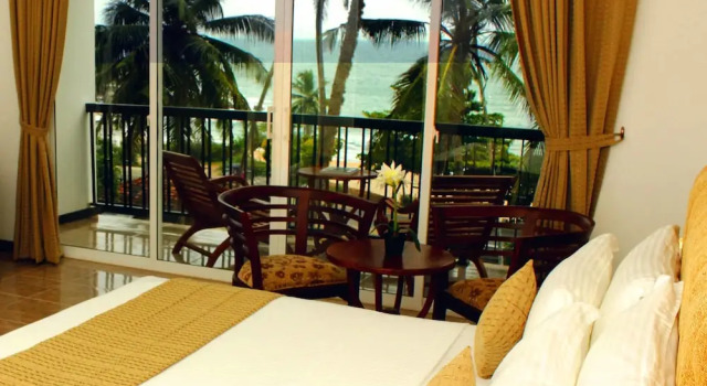 Двухместный номер Deluxe с балконом и с видом на море Tangalle - Sole Luna Resort & Spa