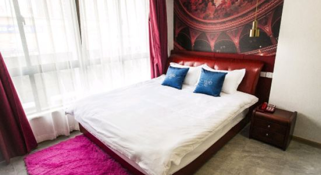 Huai'an Crystal Lover Themed Homestay (Leyuan Building Jinma Plaza), Rezervasyon Otel Qingjiangpu Çin