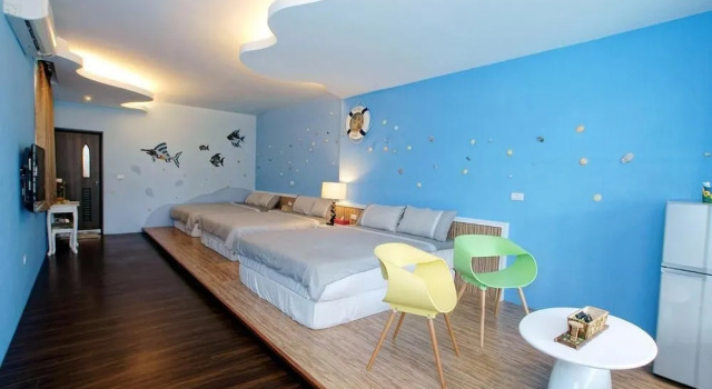 Семейный номер Standard с видом на сад Wei Feng Jia Yuan B&B