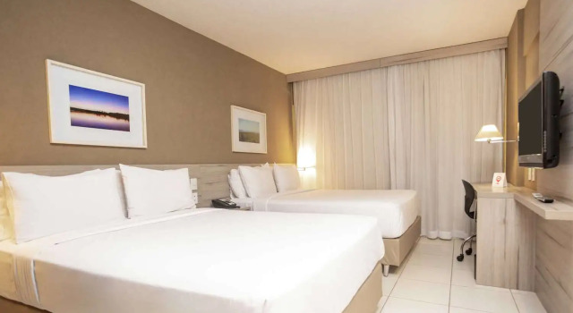 Четырёхместный номер Standard Hilton Garden Inn Maceio