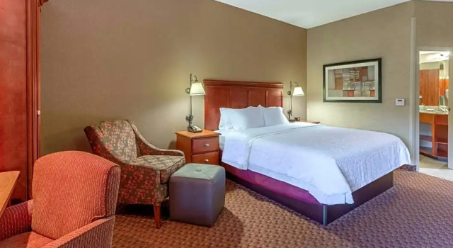Двухместный номер Deluxe Hampton Inn East Peoria
