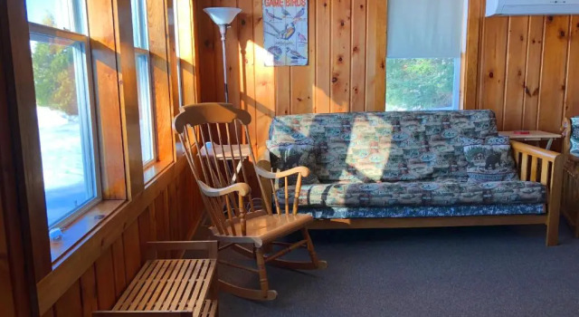 Buckskin Lake Resort - Kodiak Cabin, Rezerwuj Ośrodek wypoczynkowy Lac du Flambeau Wisconsin