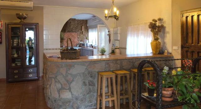 Casa Rural Parque Natural de Cornalvo, Rezervasyon Otel Mirandilla havuzlu oteller, Yüzme Havuzu