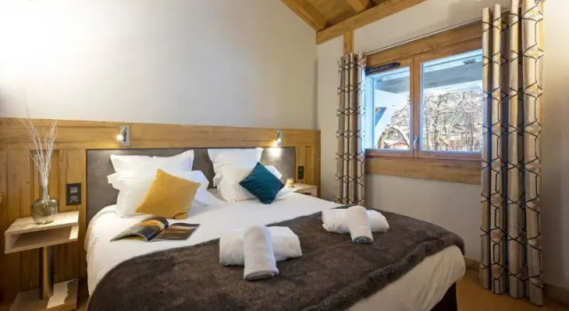Четырёхместные апартаменты c 1 комнатой с балконом MGM Hôtels & Résidences - Résidence Chalets Elena