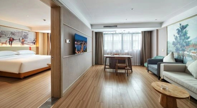 Люкс Deluxe Vienna 3 Best Hotel (Tianzhu Mahuang Long)
