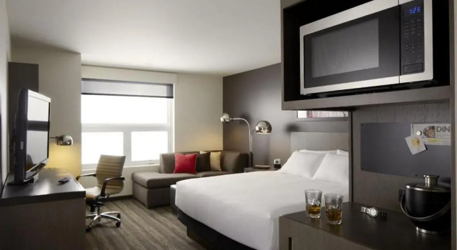 Двухместный номер Den с видом на залив Hyatt House San Juan