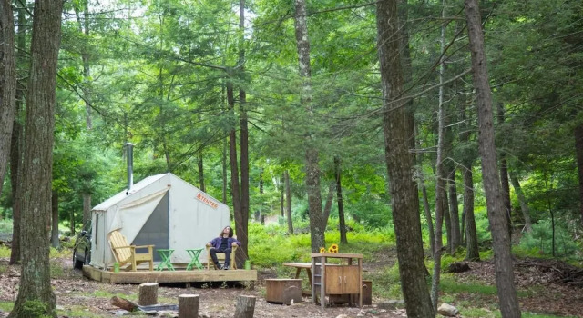 Tentrr - Camp Anulyfe, Забронировать Отель Херли Ulster County
