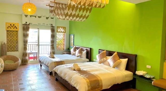 Двухместный номер Deluxe с видом на море Hana B&B