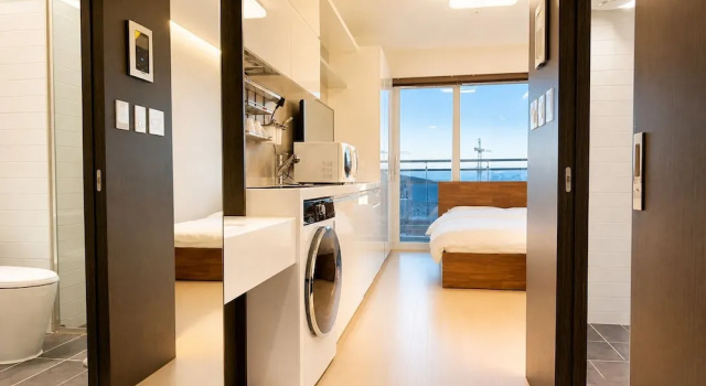 Двухместный номер Deluxe с балконом Yeongjong Shine Hotel