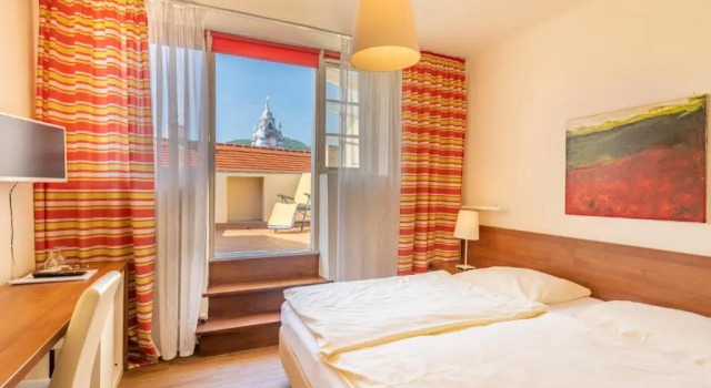Двухместный номер Deluxe с балконом Pension Altes Rathaus