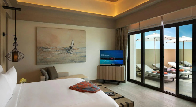 Пляжная вилла с бассейном с 2 комнатами Saadiyat Rotana Resort and Villas