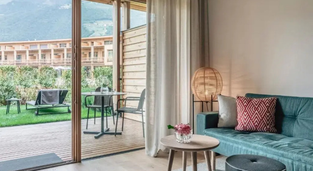 Апартаменты с видом на сад VillaVerde Aparthotel