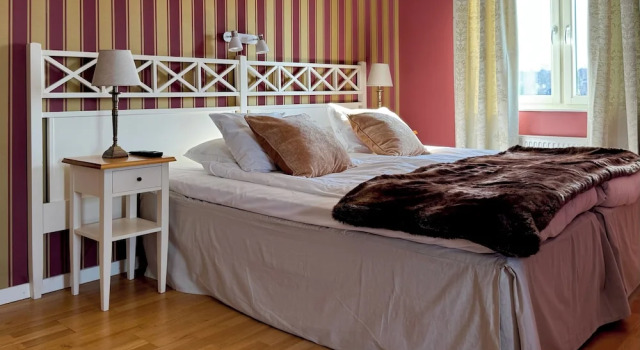 Люкс с видом на озеро Hotell Nostalgi