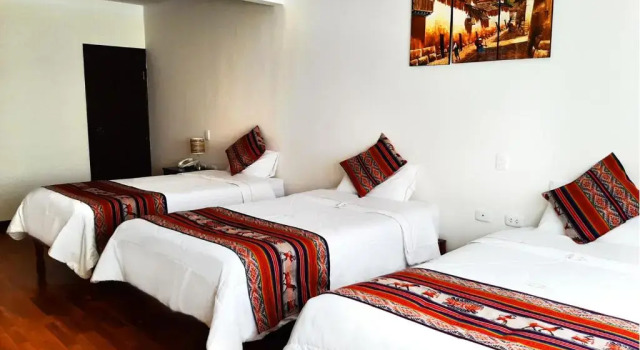 Standardní Třílůžkový pokoj Hotel Santa Maria