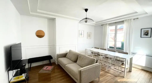 La DIEPPerie hypercentre balcon box 400m plage ménage inclus et lits faits, Book Apartment Dieppe 